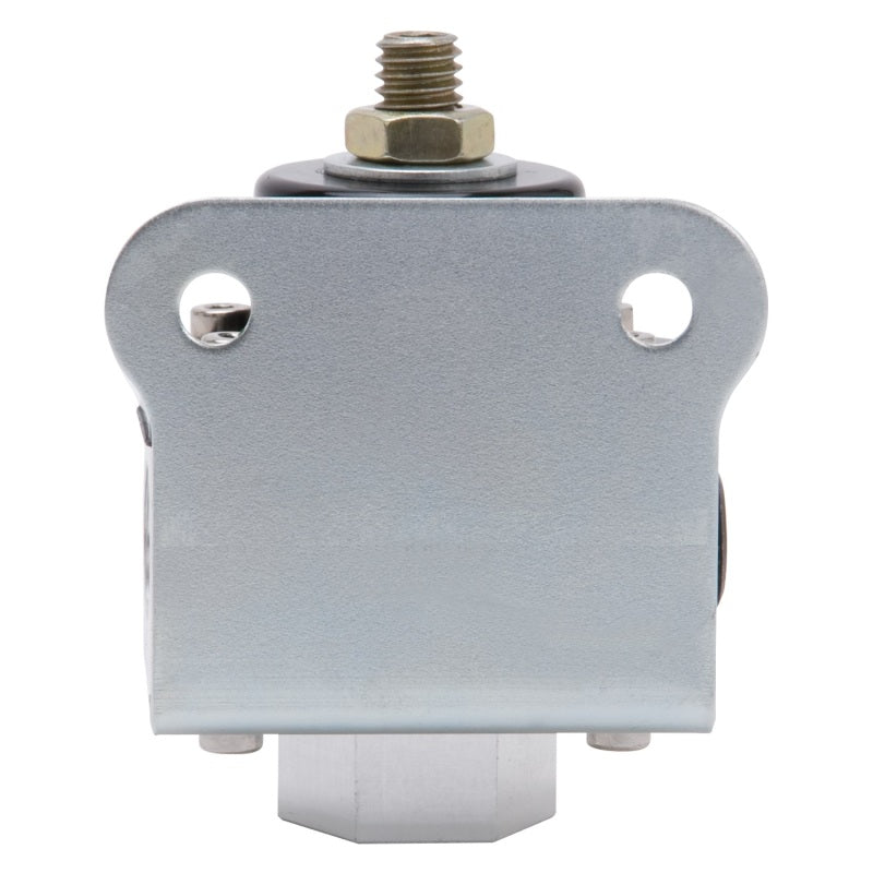 Edelbrock 8190 Fuel Pressure Regulator 4-1/2 to 9 PSI Satin Finish