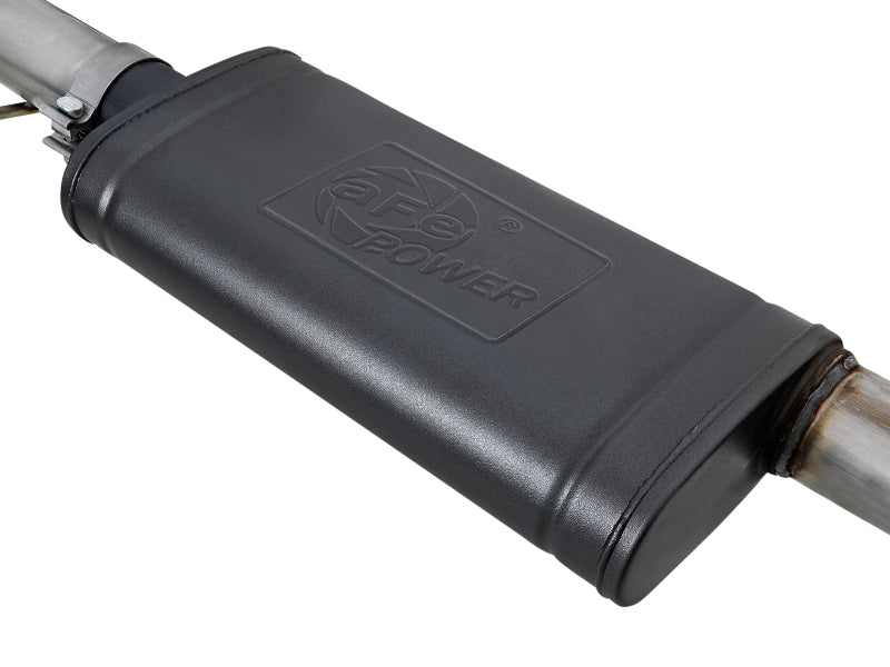 AFE 49-38078-B Bore HD 3in 304 SS Cat-Back Exhaust w/ Black Tips 14-19 fits Jee
