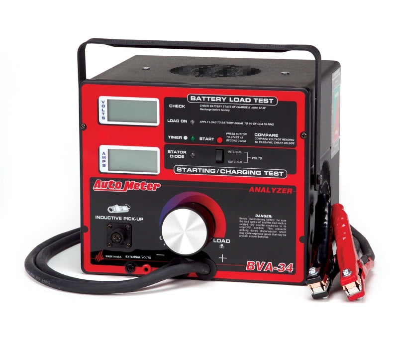 AutoMeter BVA-34 Charging System Analyzer / Battery Tester