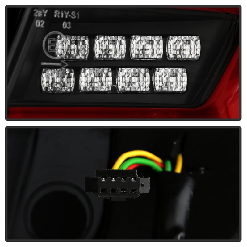 Spyder 5088512 fits BMW 11-17 5 Series F10 F18 M5 Sequential Turn Signal LED Ta