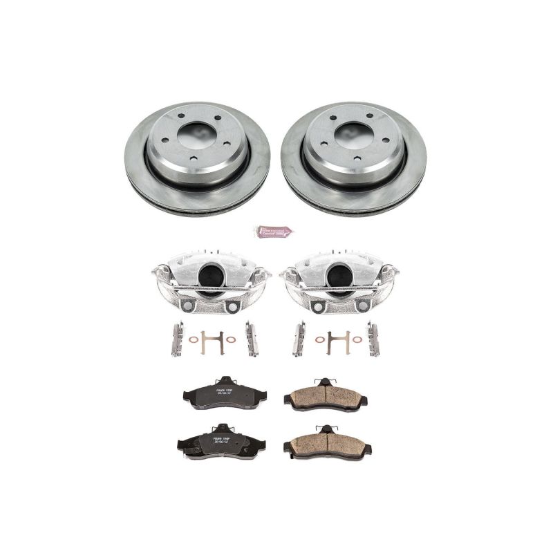 PowerStop fits Chevrolet 94-96 Caprice Rear Autospecialty Brake Kit w/Calipers
