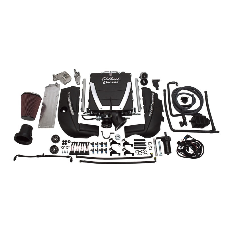 Edelbrock 15400 Supercharger Universal - fits GM Gen IV Block LS3/L92 Rectangular Port Heads Corvette Belt