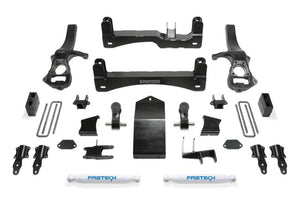 Fabtech K1136 19-20 fits GM C/K1500 P/U w/Trail Boss/At4 Pkg 4in Basic Sys w/Perf Shks