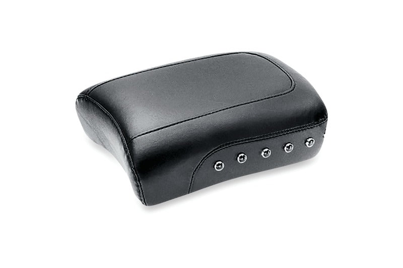 Mustang 75539 Harley Electra Glide, Rd Glide,Rd King,Str Glide Touring Pass Seat w/ Studs -Black