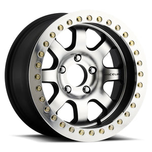 Raceline RT260-78565-19 RT260 Avenger BMF 17x8.5in / 6X135 BP / -19mm Offset / 87.1mm Bore - Satin Black Machined