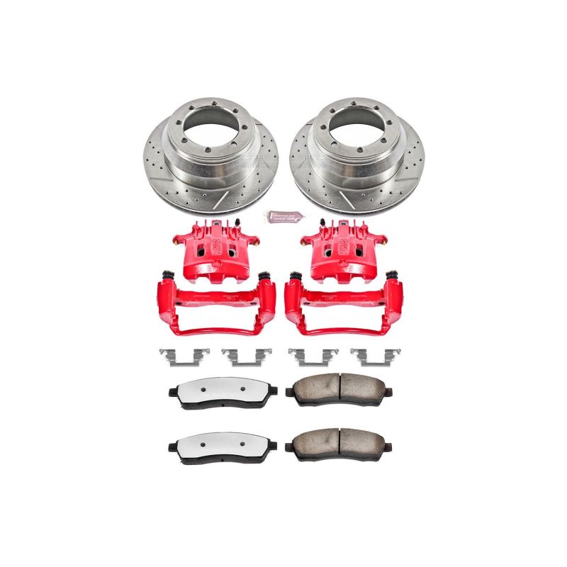 Power Stop KC1889 36 99 fits Ford F-350 Super Duty Rear Z36 Truck&Tow Kit w/Cals