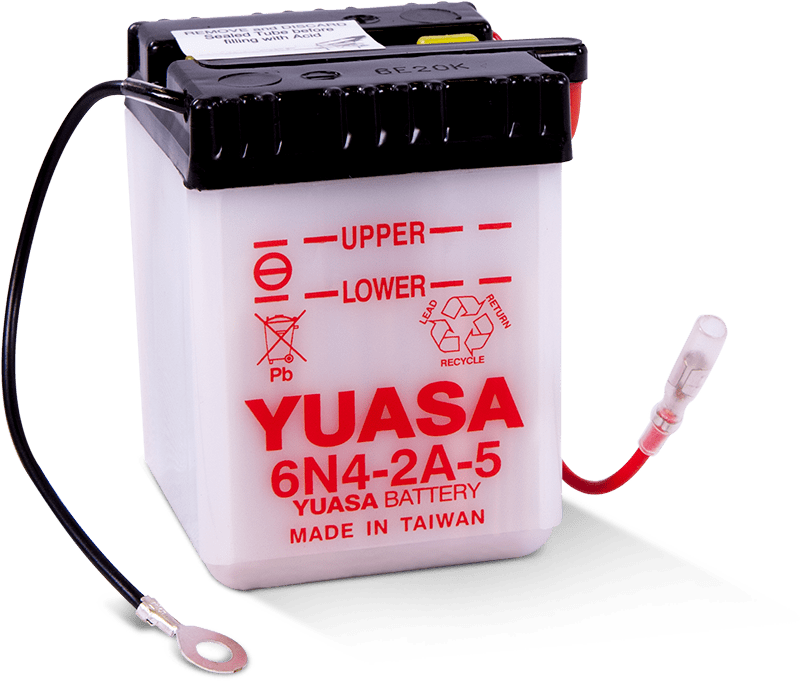 Yuasa YUAM2645A 6N4-2A-5 Conventional 6 Volt Battery