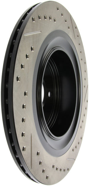 Stoptech 127.42101R fits Infiniti G37 / Nissan 370Z SportStop Slotted & Drilled Rear Right Rotor