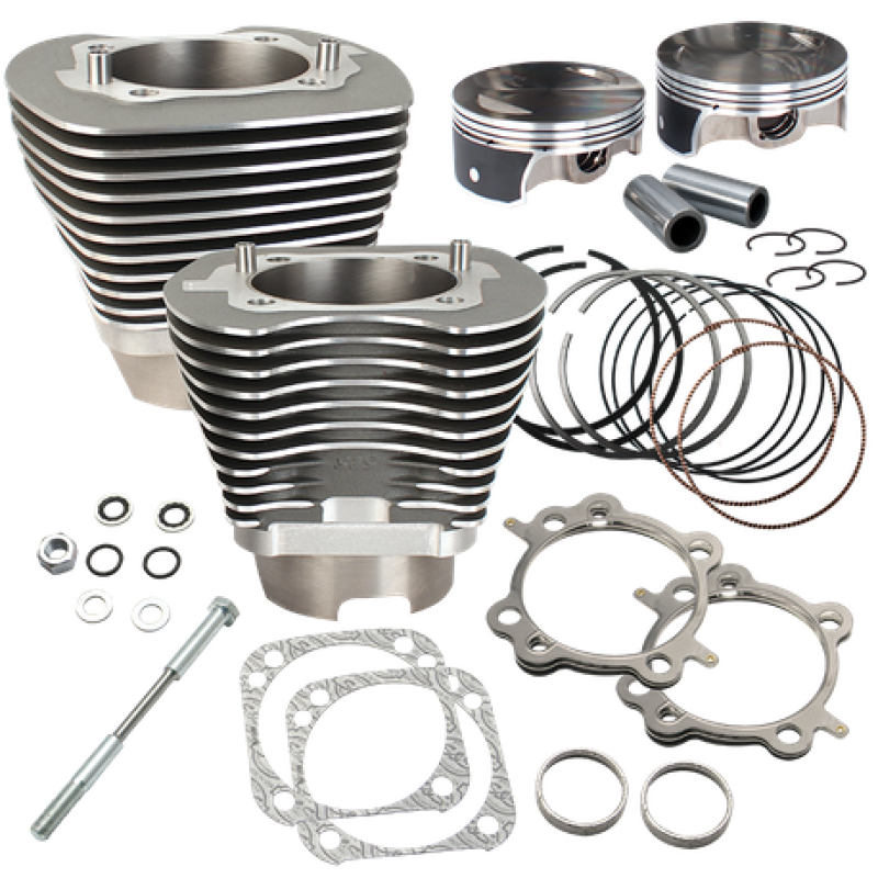 S&S 910-0469 Cycle 07-16 BT 124in Standard Compression 4-1/8in Big Bore Kit - St