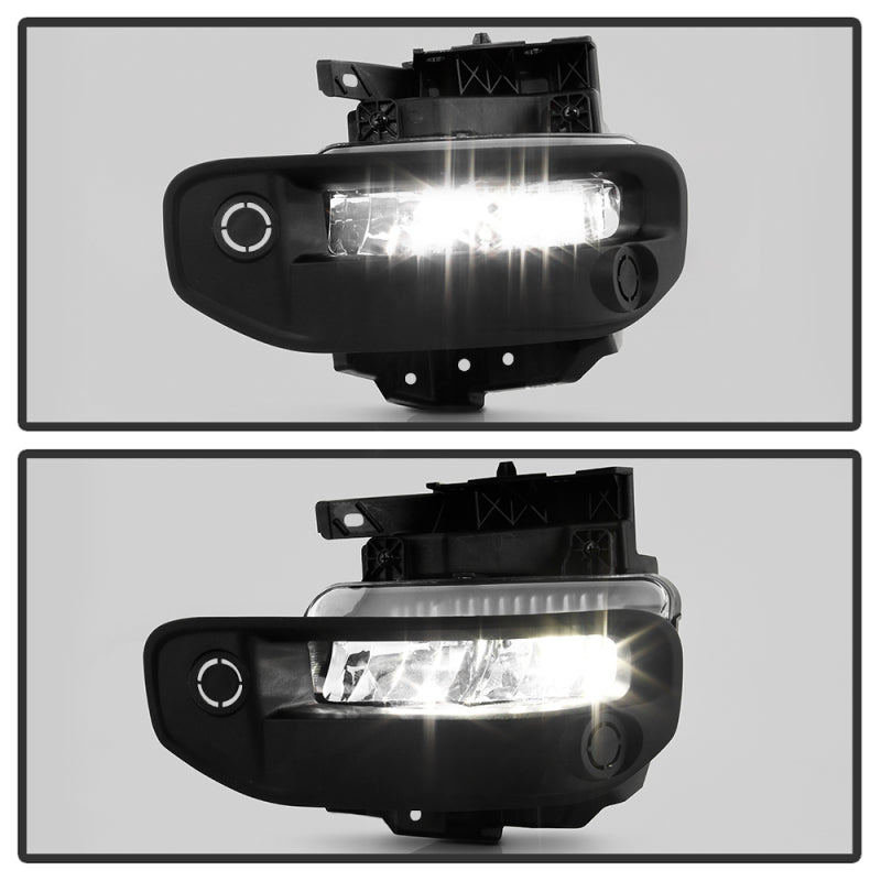 Spyder 9051067 19-22 fits Dodge Ram 1500 OEM Full LED Fog Lights W/Universal Sw