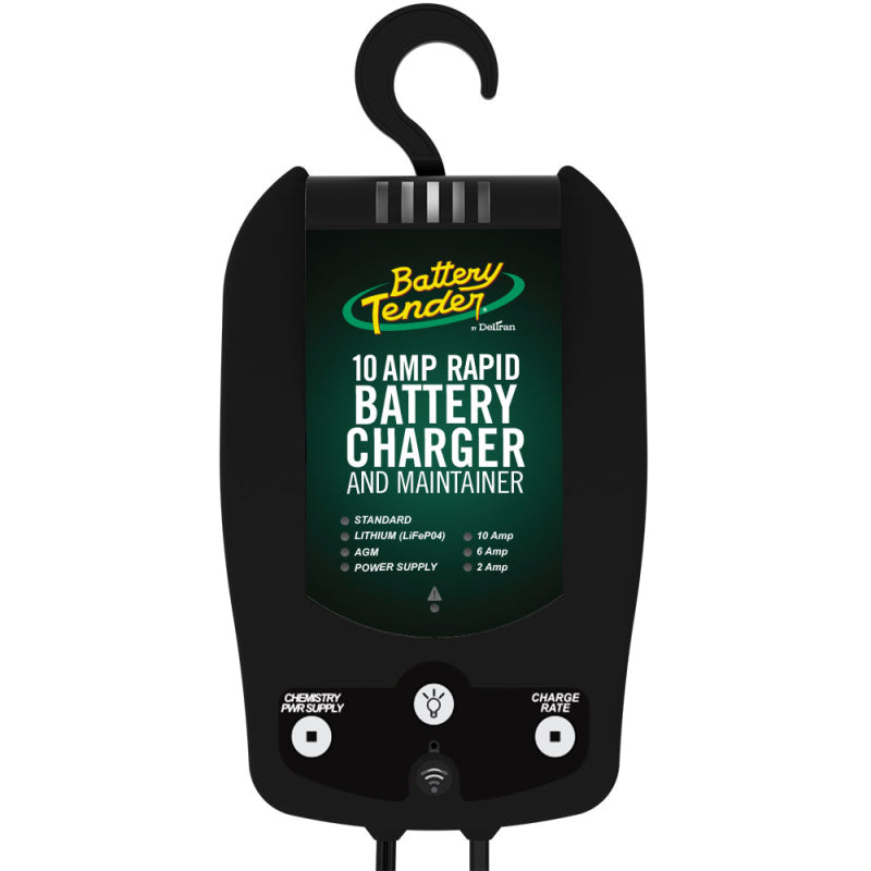 Battery 022-0229-DL-WH Tender 12V 10/6/2 AMP Selectable Chemistry Battery Charger with WI-FI