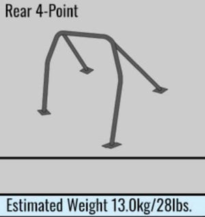Cusco 164 270 C20 Chro Moly 4 Passenger 4 Point Roll Cage (S/O / No Cancel)