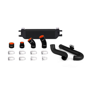 Mishimoto MMINT-MUS4-15KWBK 2015 fits Ford Mustang EcoBoost Performance Intercooler Kit - Blk Core Wrinkle Black Pipes