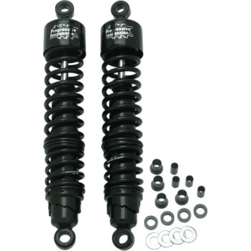 Progressive  413-4039B Harley 413 Series Shocks 15.0in - Black