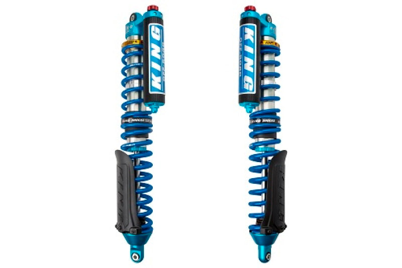 King 25700-370A Shocks 2017+ Maverick X3 X DS 64in Front 2.5 Dia Piggy Res Coilover w/ Adj&Finned Res