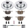 PowerStop K5492-26 06-07 fits BMW 530xi Rear Z26 Street Warrior Brake Kit