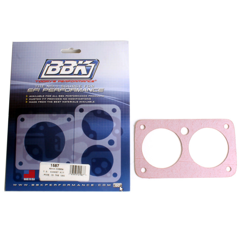 BBK  1587 fits Ford 96-04 Mustang 4.6 4V Twin 62mm Throttle Body Gasket Kit