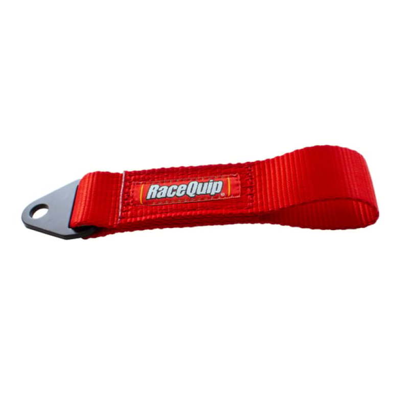 Racequip 896146 Race Car Tow Hook Strap with Soft Eye Loop End / 12000 LB Rating