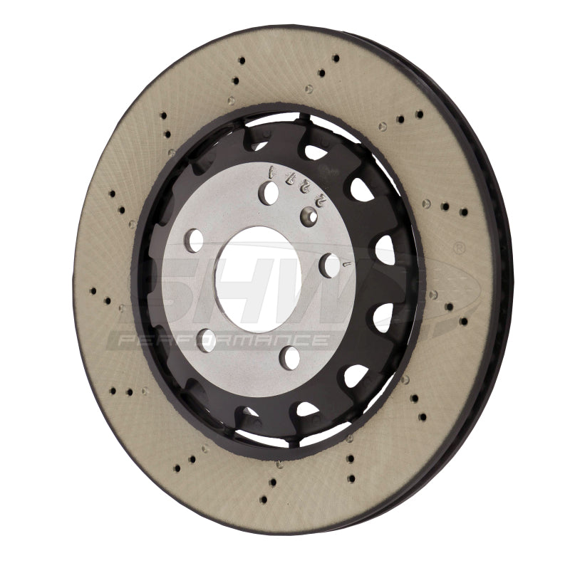 SHW Performance ARX49211 fits Audi RS5 2.9L Rear Smooth Brake Rotor