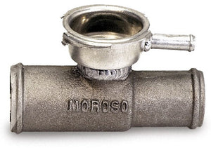 Moroso 63740 Radiator Hose Filler - 1-1/2in Hose to 1-1/4in Hose - Cast Aluminum