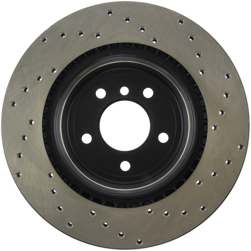 Stoptech 128.34080R 07-10 BMW 335i Cross Drilled Right Rear Rotor