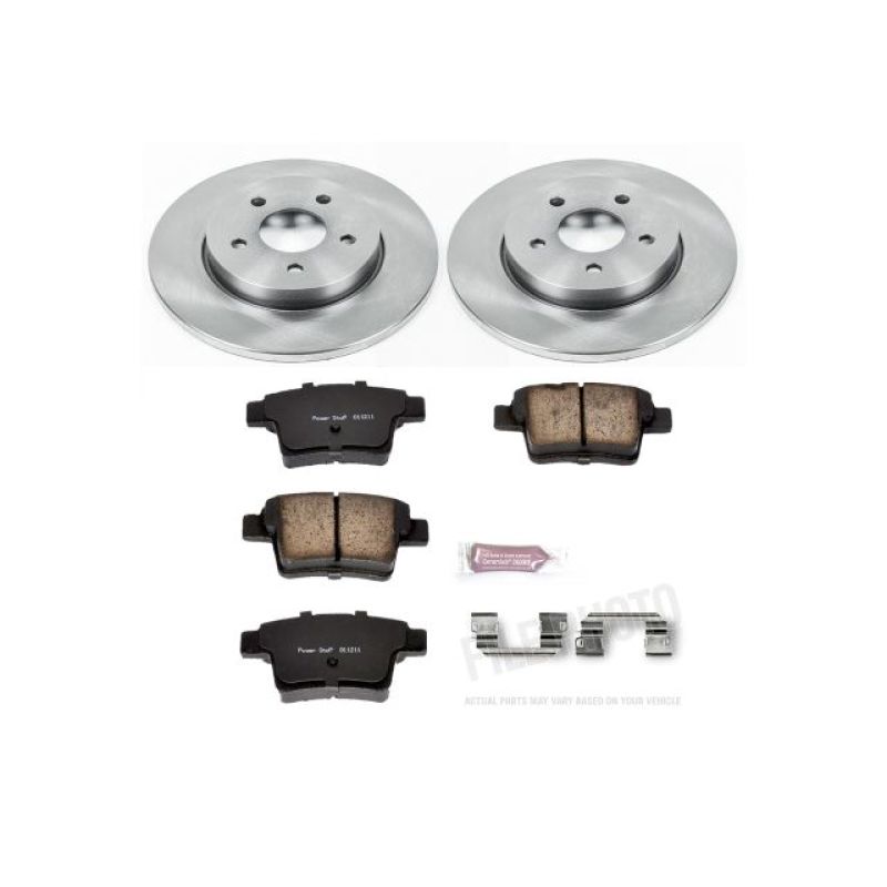 PowerStop KOE1379 fits Jaguar 05-08 X-Type Rear Autospecialty Brake Kit