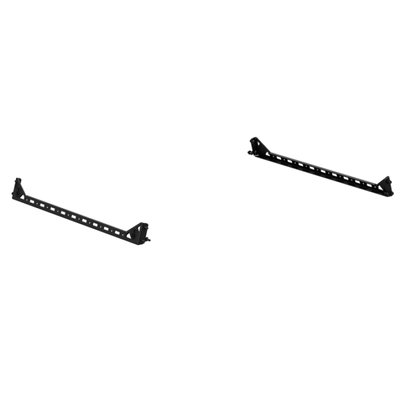 Road Armor 650BRS-SMK-590 TRECK Dual Lower 6-1/2ft Bed Accessory Rail Mounts - Tex Blk (Pair)