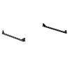 Road Armor 650BRS-SMK-590 TRECK Dual Lower 6-1/2ft Bed Accessory Rail Mounts - Tex Blk (Pair)