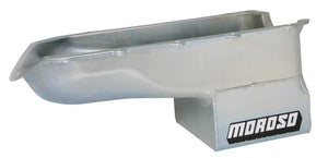 Moroso 20490 fits Pontiac V-8 (301-455) Extra Deep Wet Sump 8qt 9.75in Steel Oil