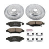 PowerStop K4723 fits Cadillac 08-14 CTS Rear Z23 Evolution Sport Brake Kit
