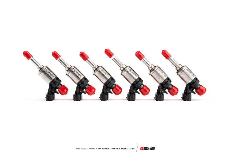 AMS ALP.28.07.0013-1 Performance VR30DDTT Stage 2 Direct Injectors (Set of 6)