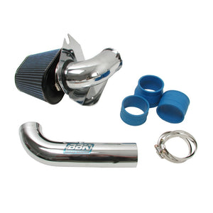 BBK  1557 Mustang 5.0 Cold Air Intake Kit - Fenderwell Style - Chrome Finish