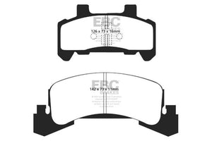 EBC UD289 85-87 Buick Skyhawk 1.8 Turbo Ultimax2 Front Brake Pads