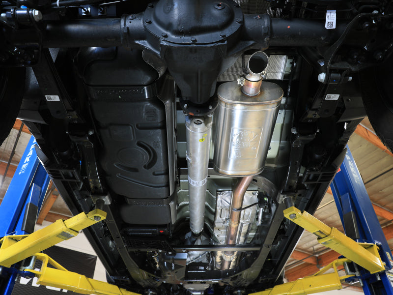 aFe 49-44148 23-25 fits GM Colorado/fits Canyon L4-2.7L (t) ROCK BASHER 3 IN 409 Stainless Steel Cat-Back Exhaust