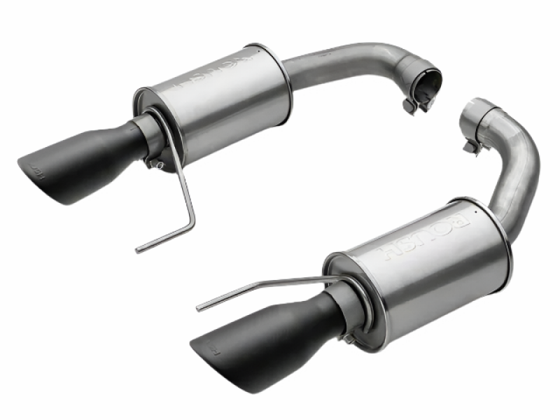 Roush 421834-BLK 15-17 fits Mustang GT Black Tip Axle Back Exhaust