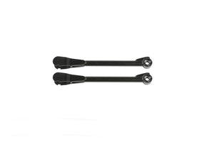 Fabtech FTS24123 07-18 fits Jeep JK 4WD Short Control Arm Front Upper Links w/5 Ton Joints - Pair