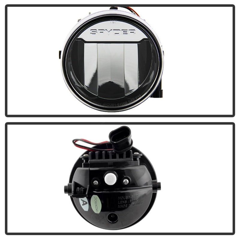 Spyder 5081063 fits Ford 09-14 F150 LED Fog Lights Chrome FL-YD-FF15009-LED-C
