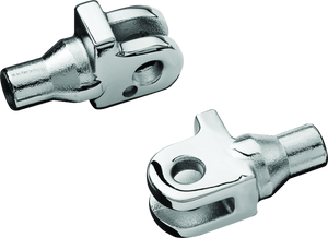 Kuryakyn 8840 Kuryakyn Tapered Peg Adaptor Triumph Chrome