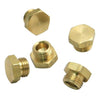 S&S Cycle 70434 Bowl Plug Threaded Brass - 5 Pack