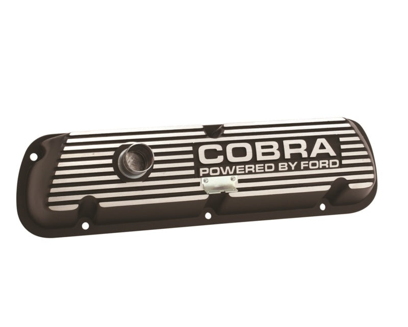 Ford Racing M-6582-A Black Satin Valve Cover fits Cobra