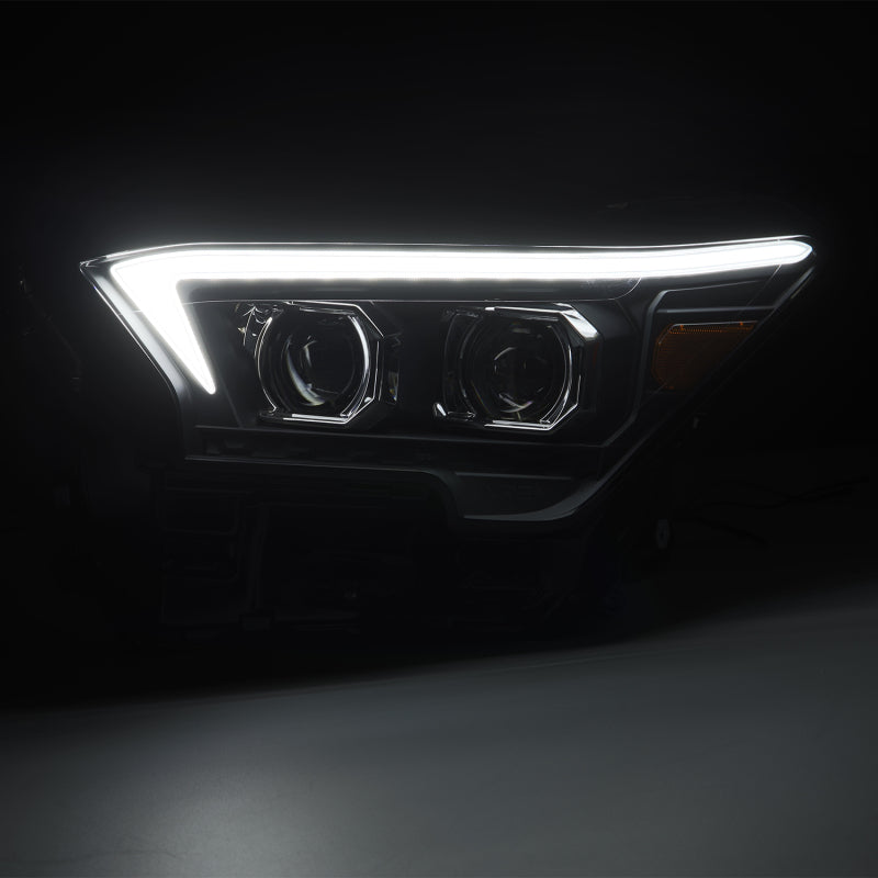 AlphaRex 880335 23-24 fits Toyota Tacoma LUXX-Series LED Proj Headlights Blk