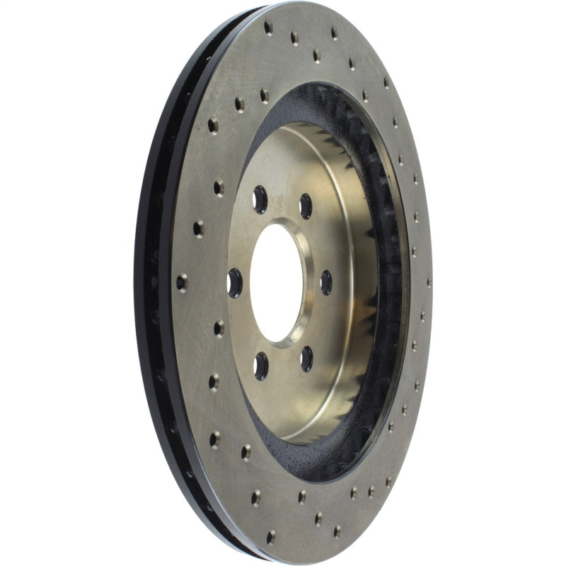 Stoptech 128.63037CR 92-02 Dodge Viper Drilled Rear Right Cryo Rotor