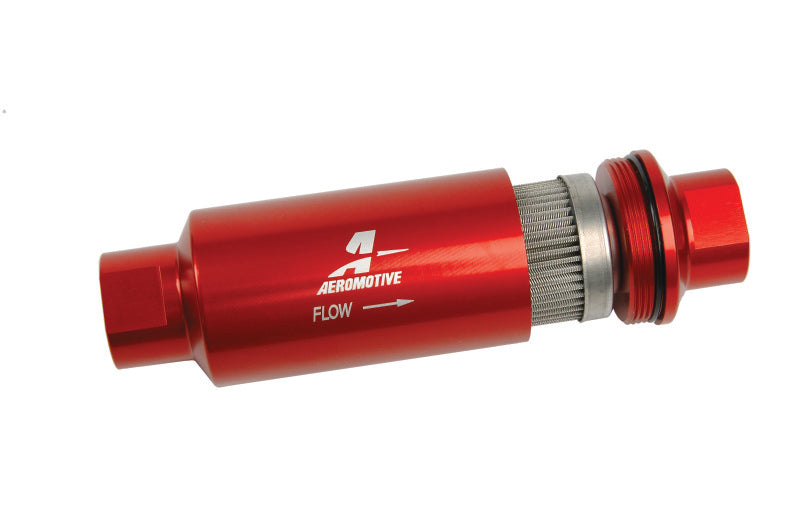 Aeromotive 12304 In-Line Filter - (AN-10) 100 Micron SS Element