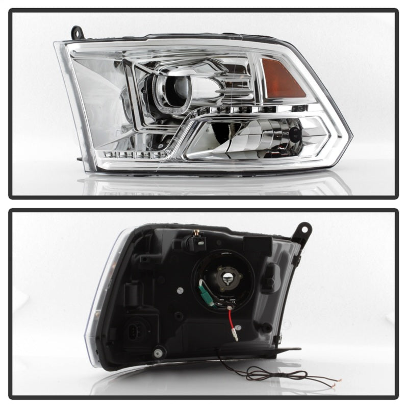 xTune 9036743 fits Dodge Ram 2009-2014 Halo LED Projector Headlights - Chrome P