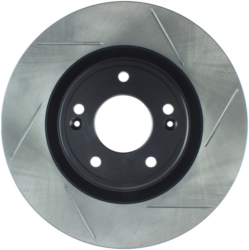 Stoptech 126.51038SL Power Slot 10 Hyundai Genesis Coupe Non-Track Front Left Slotted Rotor