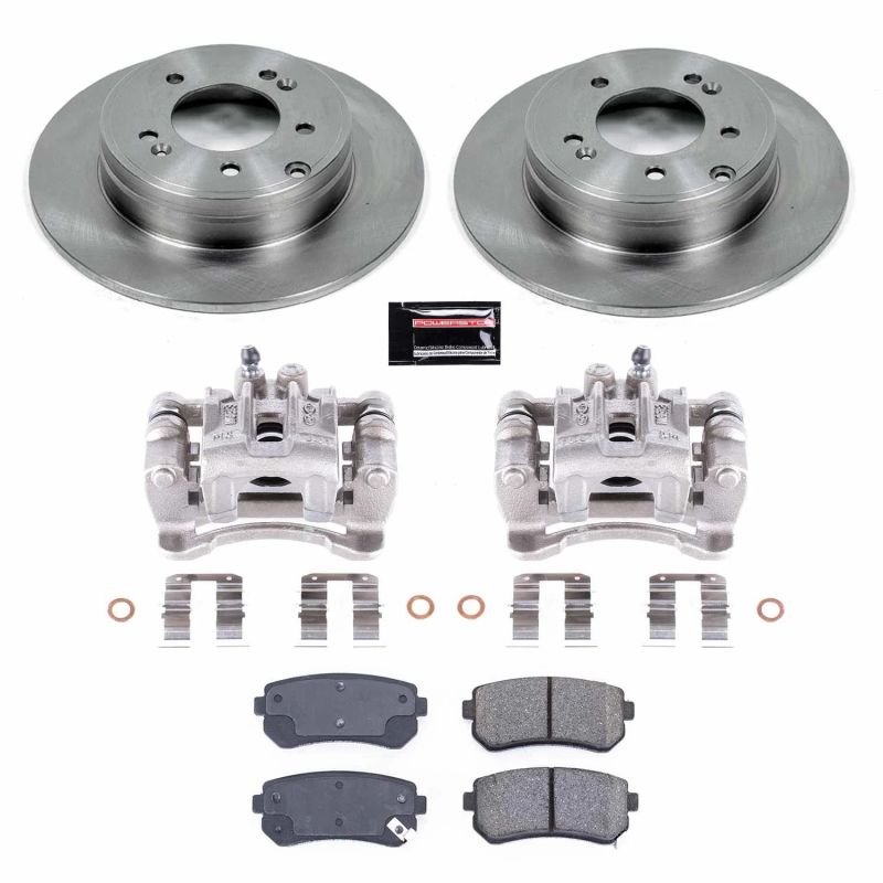 PowerStop KCOE6936 fits Hyundai Tucson Rear Autospecialty Brake Kit w/Calipers
