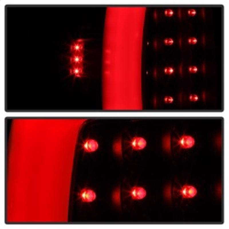 xTune 9038860 fits Dodge Ram 1500 94-01 Tail Lights - Light Bar LED - Black ALT