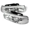 Spyder 5012487 fits Chevy 99-02 Silverado 1500/2500 Crystal Headlights Chrome H