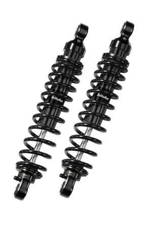 Bitubo Suspension BW002WME02V2 Bitubo WME0 Twinshocks Adjustable: Spring Preload, Rebound, Length 341mm, Dark Edition