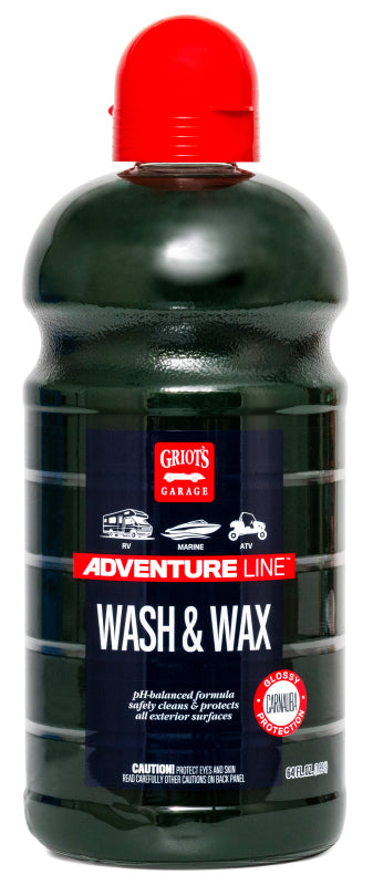Griots Garage 10809 Adventure Line Wash and Wax 64oz
